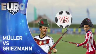 Strikers duel Griezmann vs Mller