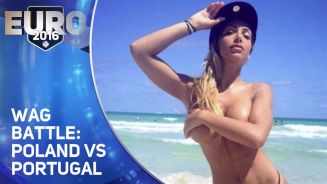 Wag of the week Euro 2016 edition Poland vs Portugal