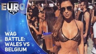 Wag of the week Euro 2016 edition Wales vs Belgium