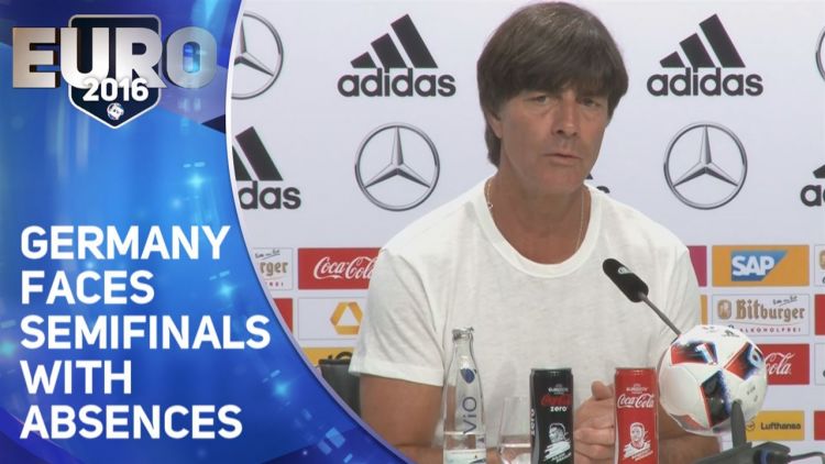 Injury hit Germany prepares for crucial France clash